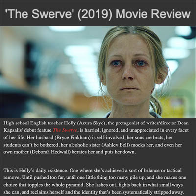'The Swerve' (2019) Movie Review